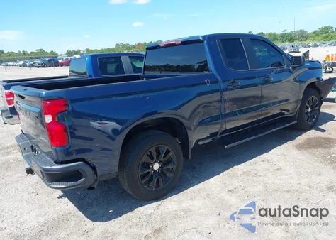 2021 Chevrolet Silverado 1500 2Wd Double Cab Standard Bed Custom from USA, damaged, VIN 1GCRWBEK5MZ318208